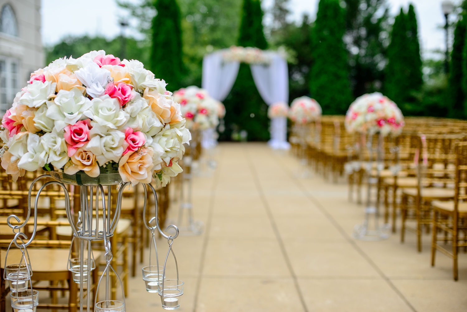 Dekoration silberne Hochzeit - Darauf solltest du achten